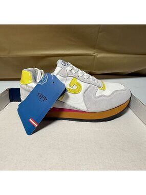 OPP Women's France lace-up Suede Sneakers Size 37 NEW